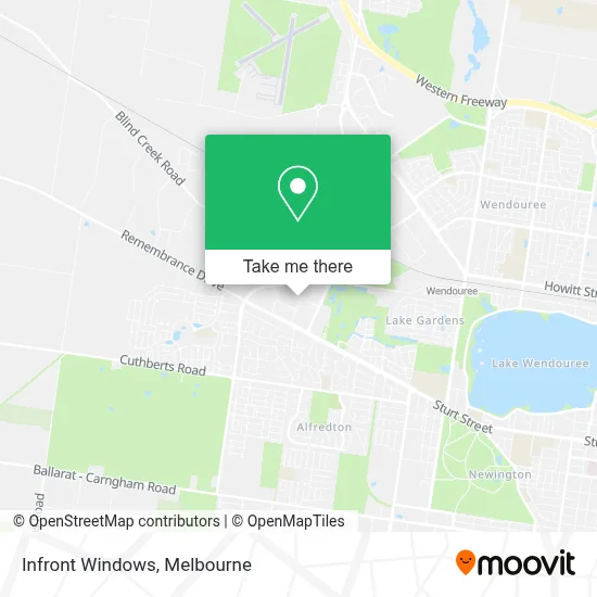 Mapa Infront Windows