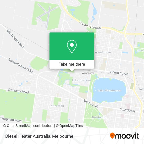 Diesel Heater Australia map