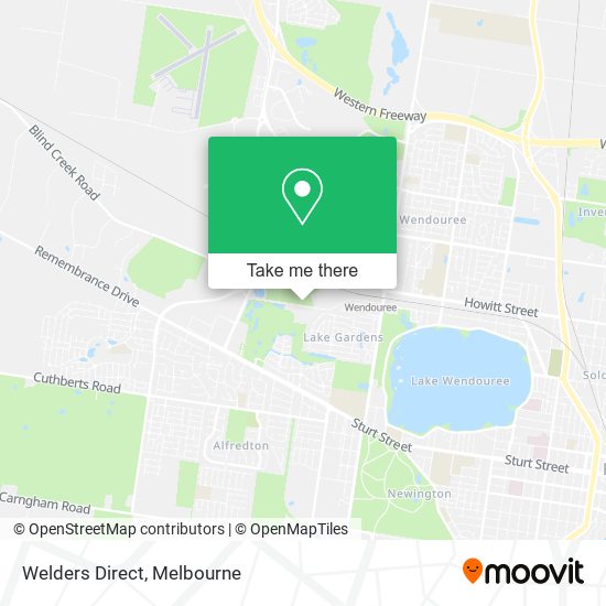 Welders Direct map