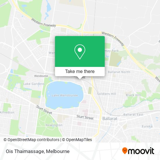 Ois Thaimassage map
