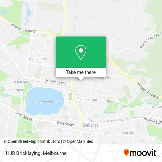 HJR Bricklaying map