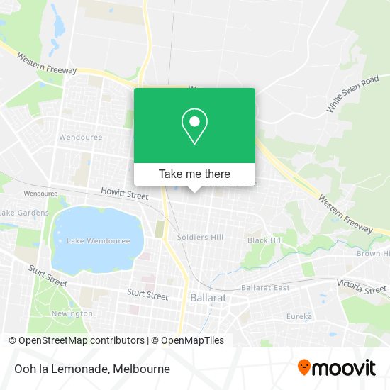 Ooh la Lemonade map