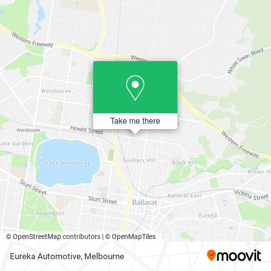 Eureka Automotive map