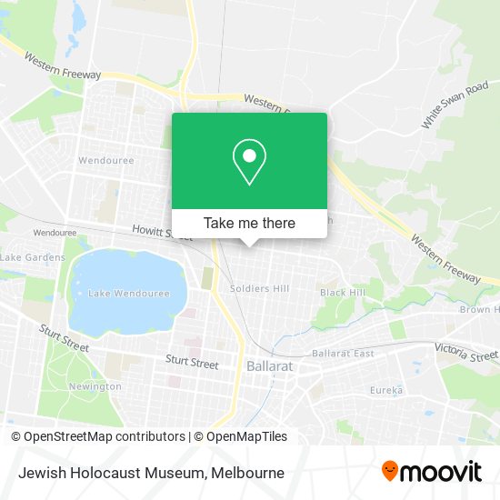 Jewish Holocaust Museum map