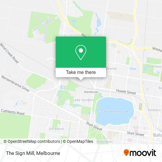 The Sign Mill map