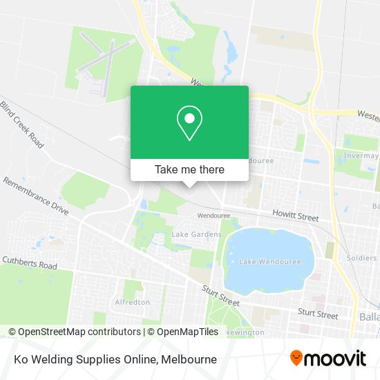 Ko Welding Supplies Online map