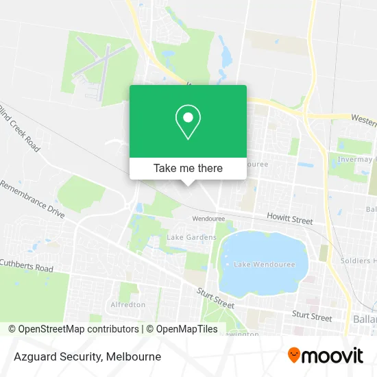 Mapa Azguard Security