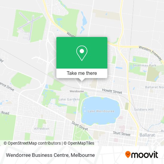 Wendorree Business Centre map