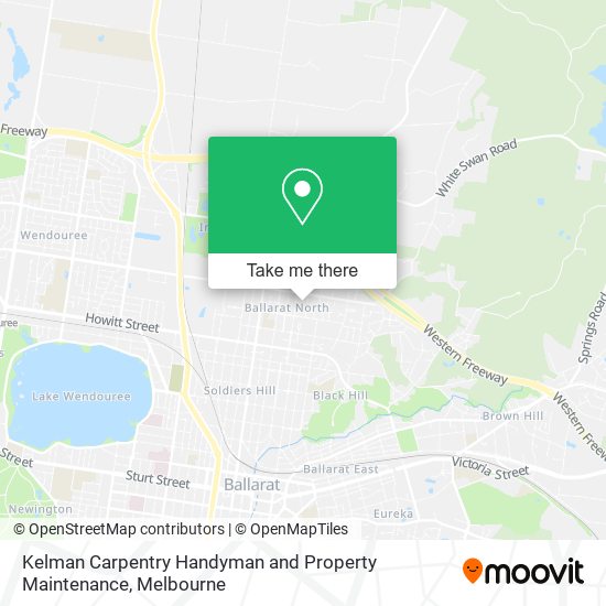 Kelman Carpentry Handyman and Property Maintenance map