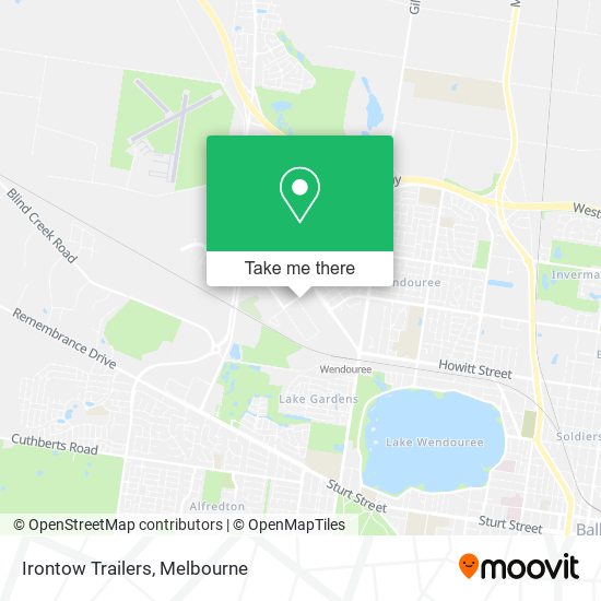 Irontow Trailers map