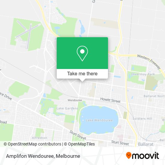 Amplifon Wendouree map