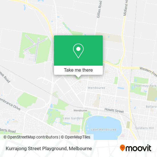 Kurrajong Street Playground map