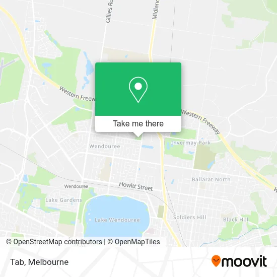 Mapa Tab