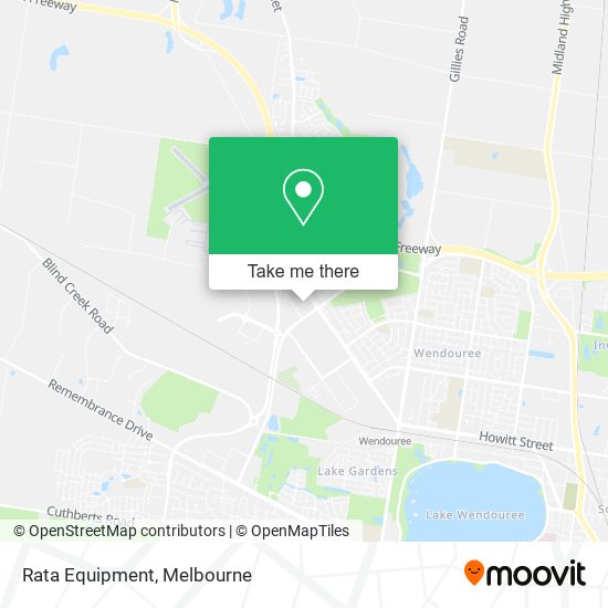 Rata Equipment map