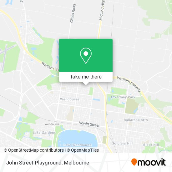 John Street Playground map
