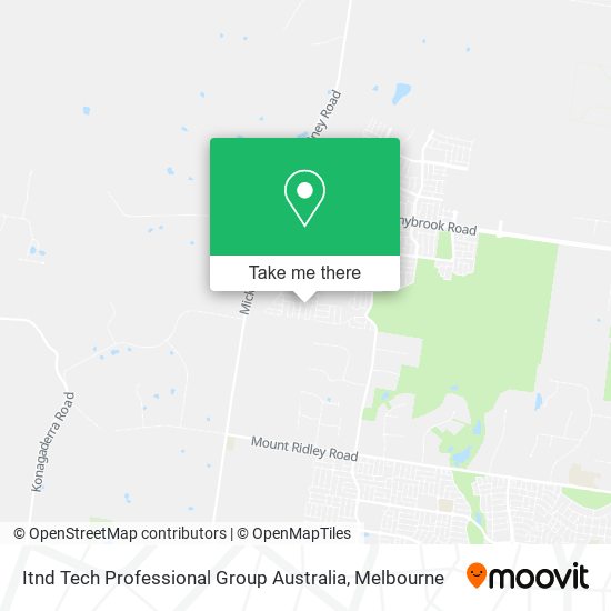 Itnd Tech Professional Group Australia map