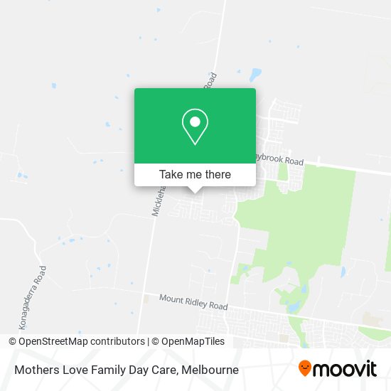 Mothers Love Family Day Care map