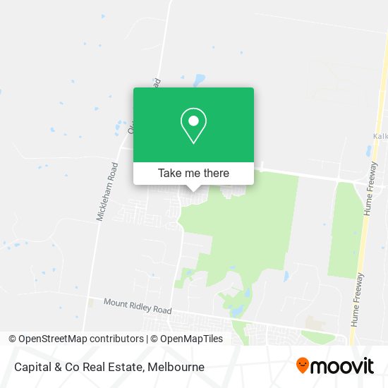 Capital & Co Real Estate map