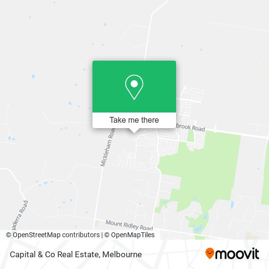 Capital & Co Real Estate map