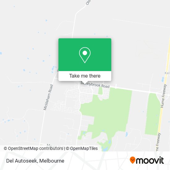 Del Autoseek map
