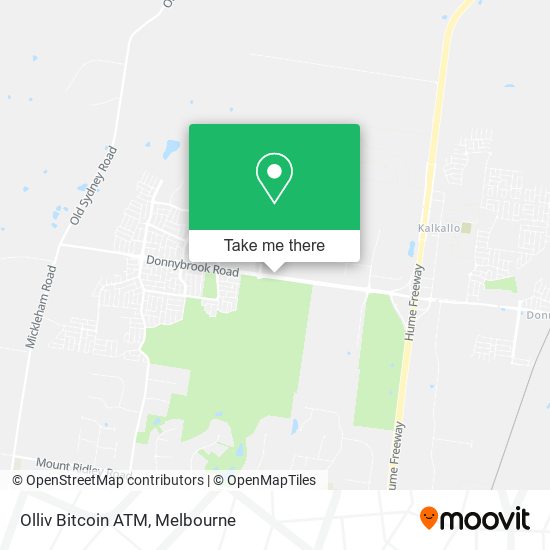 Olliv Bitcoin ATM map