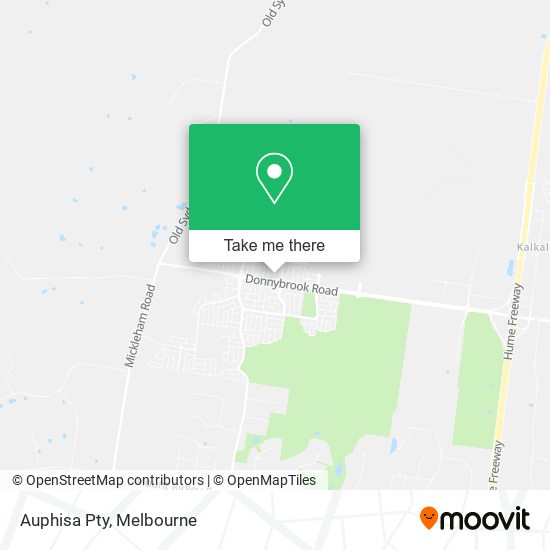 Auphisa Pty map