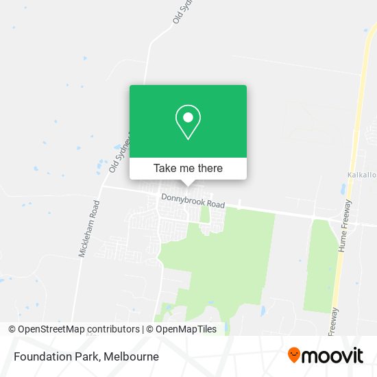 Foundation Park map