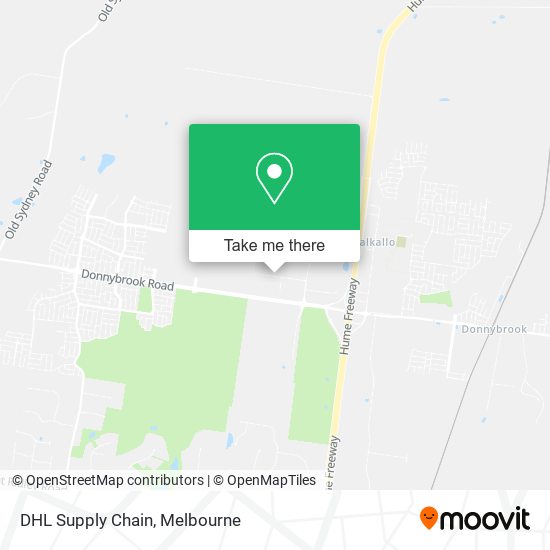 DHL Supply Chain map