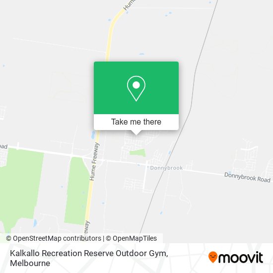 Kalkallo Recreation Reserve Outdoor Gym map