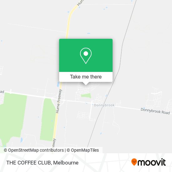 THE COFFEE CLUB map