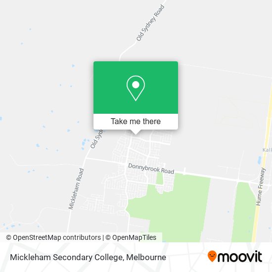 Mickleham Secondary College map