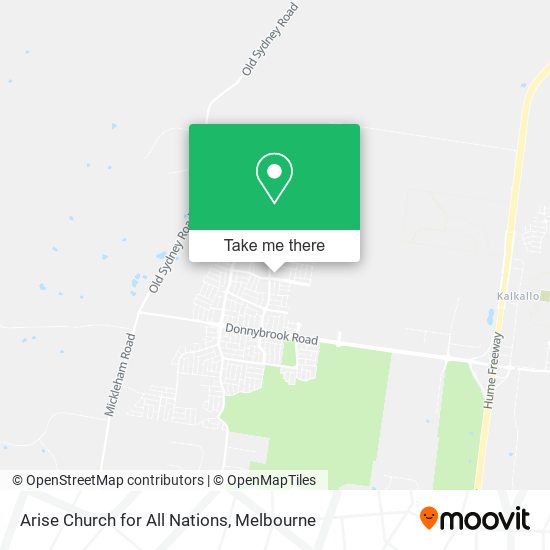 Arise Church for All Nations map