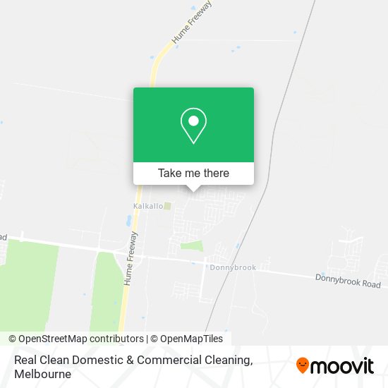 Real Clean Domestic & Commercial Cleaning map