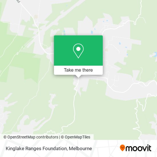 Mapa Kinglake Ranges Foundation