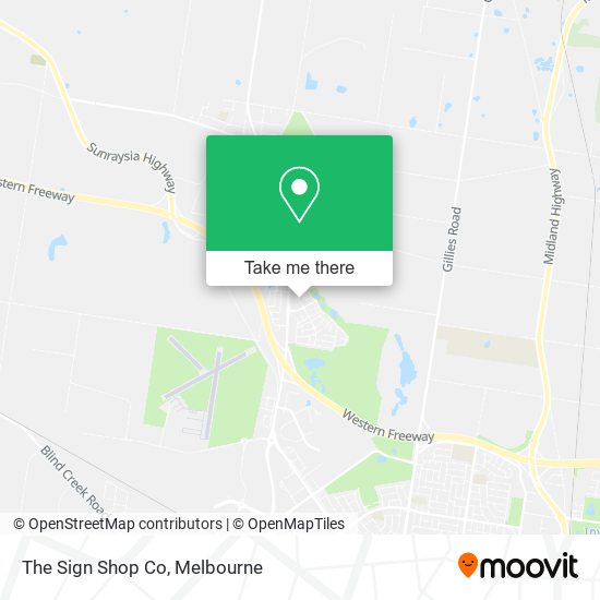 The Sign Shop Co map