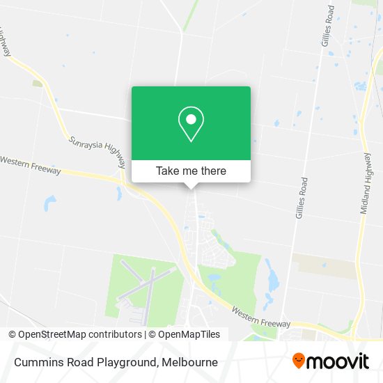 Cummins Road Playground map