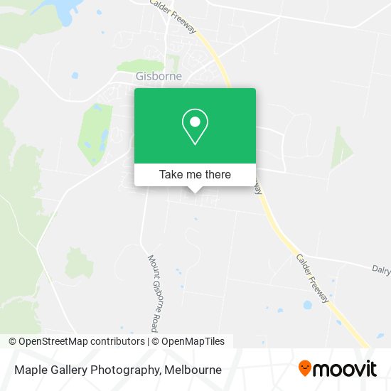 Maple Gallery Photography map