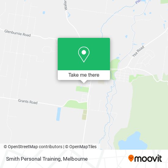 Smith Personal Training map