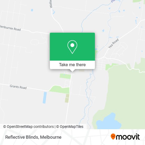 Reflective Blinds map