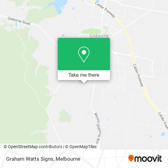 Graham Watts Signs map