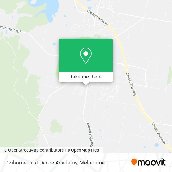 Gsborne Just Dance Academy map