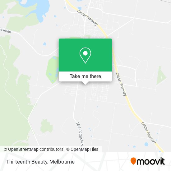 Thirteenth Beauty map