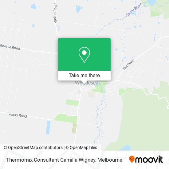 Thermomix Consultant Camilla Wigney map