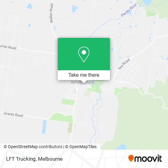 LFT Trucking map