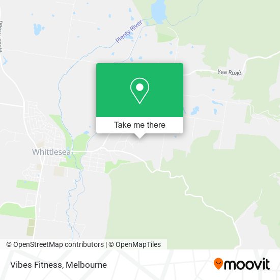 Vibes Fitness map