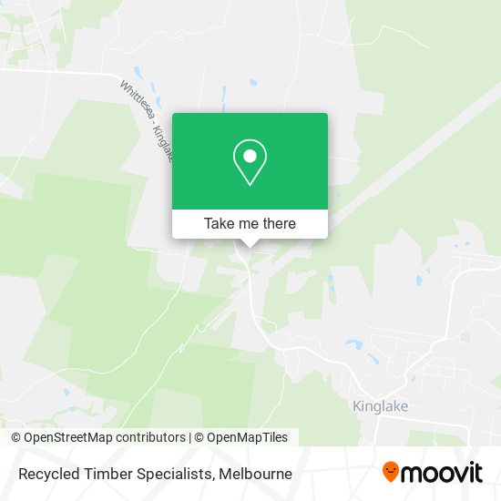 Recycled Timber Specialists map