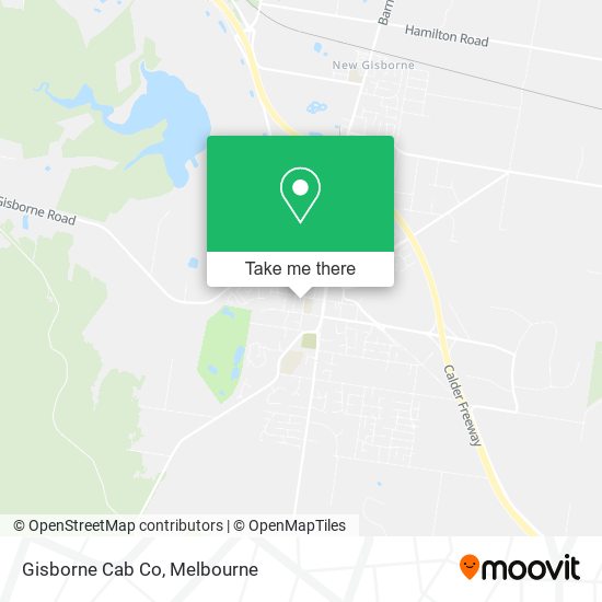 Gisborne Cab Co map