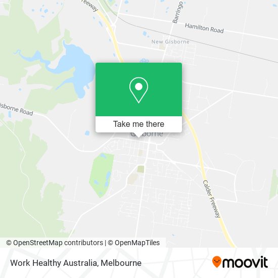 Work Healthy Australia map