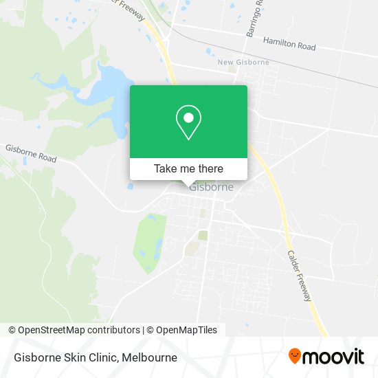 Gisborne Skin Clinic map