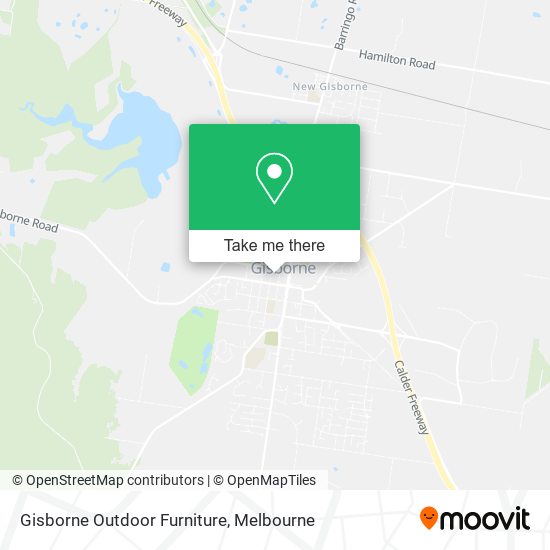 Gisborne Outdoor Furniture map